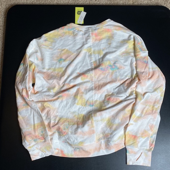 All in motion womens XXL multi color crew neck pullover sweater NWT - Picture 5 of 5